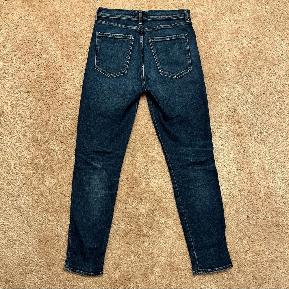 AGOLDE Roxanne Super High Rise Skinny Jeans EUC - Picture 2 of 6